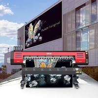 Machine d'imprimante de peinture de toile de bâche 1.8m 3.2m I3200 imprimantes éco-solvant pour l'impression de vinyle de bannière de panneau d'affichage