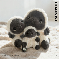 Peluche Mouton Z très populaire, jouet doux en forme de agneau ou de chèvre, compagnon de jeu pour enfants, cadeau d'anniversaire