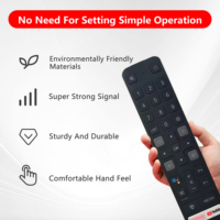 Nueva fábrica directa al por mayor RC901V FMR1 Control remoto por voz para TCL LCD LED TV con Ne-tflix You-tube