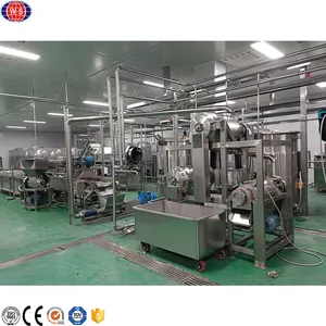 Juice Concentrate Production Line Pineapple Juice Glass Bottle Juice Filling Line