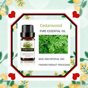 Großhandelspreis Organisches 100% Reines Natürliches Zedernholz Ätherisches Öl für Freie Körper- und Hautpflege - Product Image 3