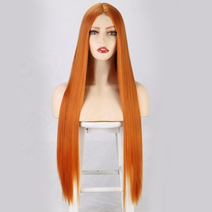 OEM Perruque-Peluca de cabello sintético con encaje Frontal, sin pegamento, Hd, 613 - Product Image 5