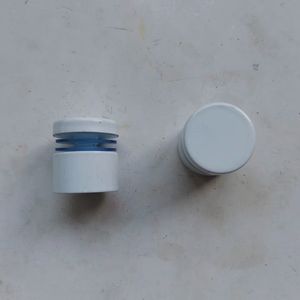 אטב 201 נירוסטה רכוב קיר קיר זול עבור זכוכית אקרילית dia.25 * h19mm מצופה שלט כוח לבן - Product Image 1