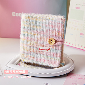 Portable Photocard Titulaire Album Kawaii Recueillir Livre 3 <span class=keywords><strong>Anneaux</strong></span> A5 A6 Photocards Binder Instax Journal Scrapbook Organisateur - Product Image 4