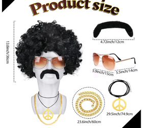 Conjunto <span class=keywords><strong>de</strong></span> Disfraz <span class=keywords><strong>de</strong></span> Halloween para Cosplay Disco, Capa Estampada y Calentadores <span class=keywords><strong>de</strong></span> Piernas con Lentejuelas, Trajes <span class=keywords><strong>de</strong></span> TV y Cine para <span class=keywords><strong>Hombre</strong></span> Adulto, Venta al por Mayor - Product Image 2