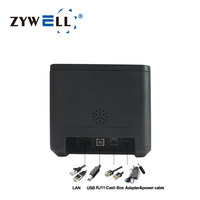 ZYWELL ZY-Q825 Printer Thermal 80mm dengan Pemotong Otomatis untuk Struk dan Tagihan, Sistem POS Desktop, Printer Tiket Kecepatan Tinggi