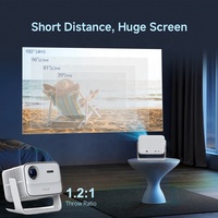 Proyector 4K para Cine en Casa 2026 con Enfoque Automático, WiFi 5G, Sistema Android 14, Pantalla LED LCD, Video Full HD 1080P, Modelo X11 Inteligente y Portátil