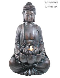 Fuente de agua de poliresina con luz LED - Product Image 1