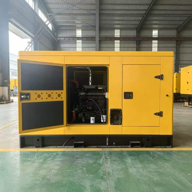 Direct Factory Diesel Generator Sets 10kw to 200kw Soundproof Model Diesel Genset 10KVA-250KVA Ready for Sale 50℃ Radiator
