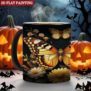 Custom Portrait Print Magic Mug 11oz Frosted Black <b>Ceramic</b> Heat Changing <b>Cup</b> - Product Image 6