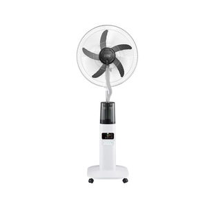 Winningstar 18 Inch Rechargeable Stand Fan With <b>Led</b> Display And Spray Function For Home Use - Product Image 5