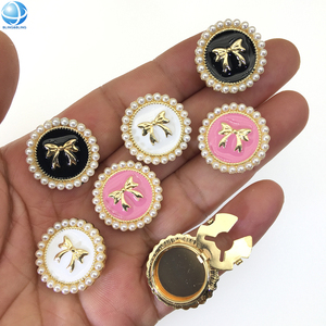 2025 Thời Trang Pha Lê Rhinestone Nút Bao Gồm Clip Trên Phụ Nữ Người Đàn Ông Áo Sơ Mi Trang Trí Có Thể Tháo Rời Vàng Nút Clip Clasp Nút Bìa - Product Image 3