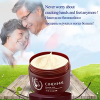 Crème hydratante et lissante pour mains et pieds à l'huile de cheval, en gros, en stock usine, produits de soin hivernal
