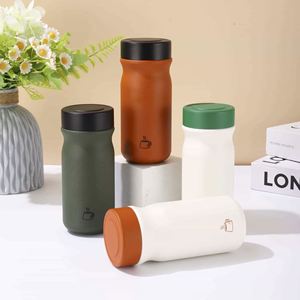 Stainless Steel Insulated Water Bottle Pop-Up Lid Portable <b>Thermal</b> Bottle Large Capacity Food Grade Travel <b>Mug</b> - Product Image 1