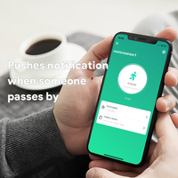 Capteur de mouvement intelligent Tuya + bouton de scène Wifi Zigbee capable de détecter les personnes et les animaux pour les systèmes d'alarme domestiques