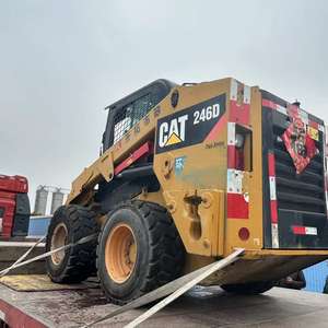 Cargador de ruedas Original Caterpillar Cat 246D Cat 246c Cat 289d, cargador de ruedas de bajas horas de trabajo, máquina en buen estado - Product Image 6