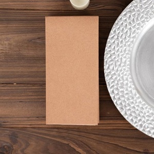 Guardanapos de Papel com Toque de Linho Cor Terracota Personalizados para Jantar - Product Image 6