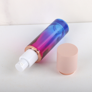 Colorido cilindro de 30ml, botellas de bomba cosmética vacías, serigrafía polaca para rollo pequeño, Perfume, aceite esencial, <span class=keywords><strong>crema</strong></span> de suero, 10ml - Product Image 3