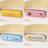 Schattige Draagbare Briefpapier Doos Eenvoudige Unieke Realistische Etui Hoge Waarde Speciale Grote Capaciteit Opbergtas Kinderen China