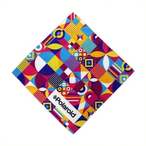Customized Cotton Square Bandana Scarf with Heat Sublimation Printing Multifunction Design Your Own Logo for Sports Use - Product Image 3