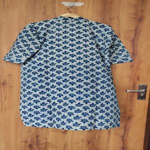 ชุดกิโมโนผ้าฝ้ายขายส่งคุณภาพเยี่ยม, ชุดคาฟตันลายดอกไม้สไตล์อินเดีย, ชุดเดรสคาฟตันผ้าฝ้ายลายดอกไม้, เสื้อคลุมโบโฮไซส์ใหญ่ราคาขายส่ง - Product Image 4