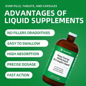 Oem/odm מותאם אישית מגה אנרגיה מתילציה b-נוזל מורכב עבור נשים וגברים תוספת ויטמין נוזלי למבוגרים - Product Image 5