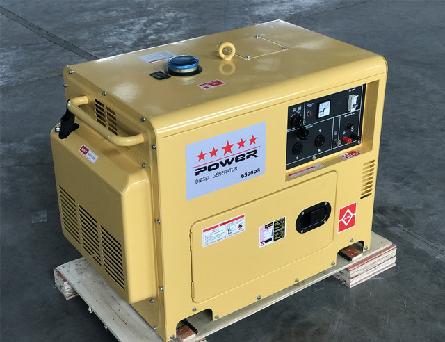 Factory Price KAMA Type Super Silent Electric Start diesel Generator 5kva 6kva 8kva 10 Kva