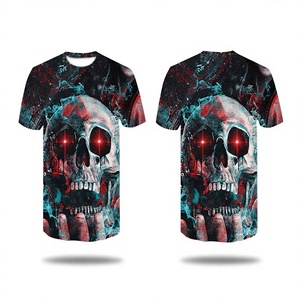 เสื้อยืดวิ่งมาราธอนแบบสวมใส่สบาย แห้งเร็ว ระบายอากาศได้ดี ทรงโอเวอร์ไซส์ ผลิตตามสั่งพร้อมโลโก้ OEM ด้านหน้า ผ้าโพลีเอสเตอร์ พิมพ์ลายแบบ Sublimation สำหรับทุกเพศ - Product Image 3