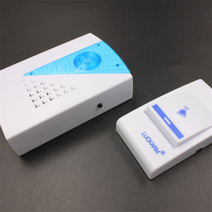 LUCKARM 블루 무선 초인종 DC 차임 방수 초인종 제조업체 홈 초인종 공장 가격 링 배터리 초인종 - Product Image 5