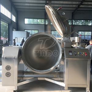 Kommerzieller Hochdruck-Dampf garer für Fleisch bohnen Mais Elektrischer Gasdruck-Kochtopf für Lebensmittel fabrik Industrie größe - Product Image 3