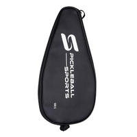 Sac de raquette de pickleball en cuir PU de qualité supérieure, imperméable, rembourré, pour une ou deux raquettes, avec logo personnalisé pour les joueurs professionnels