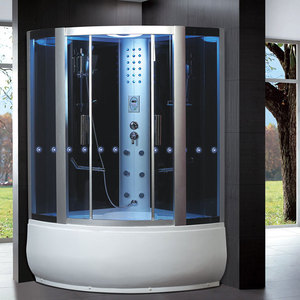 Sauna à vapeur moderne et bon marché avec <span class=keywords><strong>douche</strong></span> et <span class=keywords><strong>baignoire</strong></span> en verre avec massage - Product Image 6