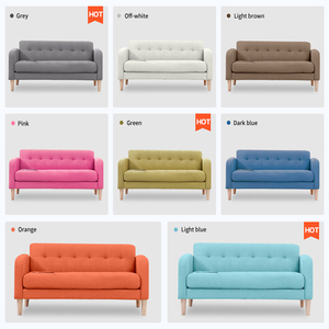 Sofá Seccional de Tela Estilo Moderno de Fábrica al por Mayor para Sala de Estar, Hotel, Apartamento Pequeño, Sofá de 3 Plazas - Product Image 6