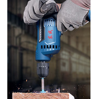 Perceuse à main Shunfa J1Z-FF05/7-10A 600W, contrôle de vitesse infini, perceuse pistolet réversible, électrique 110V/220V, industrielle, bricolage
