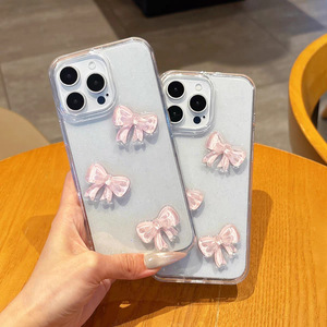 Resina epoxi en polvo estilo INS con diseño de mariposa, adecuada para fundas transparentes a prueba de golpes para iPhone 17/16/15/14/13/12 - Product Image 3