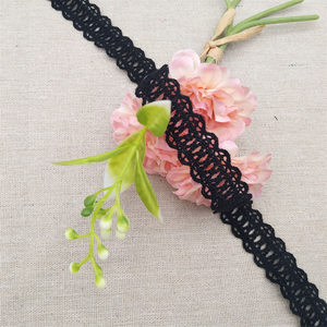 Encaje de Algodón 100% de Alta Calidad, Ribete de Encaje de Ganchillo, Patrón Floral Soluble en Agua, Encaje Francés para Prendas, Estilo Vintage Suave y Elegante - Product Image 6