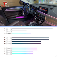 Lumière ambiante de voiture TMPRO 64 couleurs RGB Symphony pour BMW Série 5 G38 2018-2023, éclairage intérieur, accessoires de modification automobile