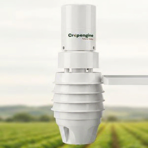 Sensor Meteorológico Avanzado Cropengine WS-01, Multisensor, Montado en Poste, con Energía Solar, Basado en IoT, Control Remoto - Product Image 1