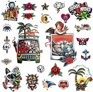 Adesivo personalizzato del tatuaggio adesivo personalizzato del tatuaggio del tatuaggio adesivi temporanei del tatuaggio - Product Image 6