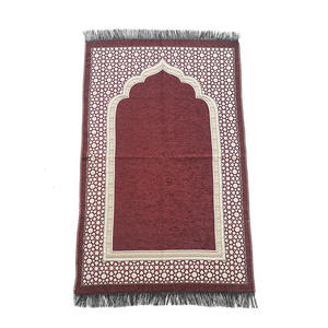 Prayer Rug uses polyester material to create a smooth <b>light</b> surface that supports calm prayer moments at home or while traveling - Product Image 6