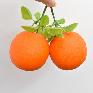 Naranja de juguete Gannan Navel, fruta artificial grande para espectáculos, enseñanza, Navidad y Acción de Gracias - Product Image 4