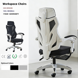 E-Sports <strong>Chair</strong> Home Gaming <strong>Comfortable</strong> Waist Support Ergonomic Leather Massage Footrest Computer Dormitory Long Sitting Not - Product Image 1