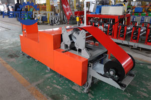 휴대용 탈착식 맞춤형 색상 강철 배수구 시트 제작 롤 성형 기계 - Product Image 3