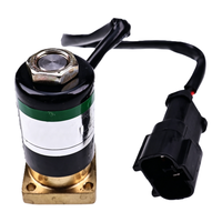 Vanne solénoïde d'origine MiBo 568-15-17210 (Laiton/Acier inoxydable) pour camions bennes HD465-7/HD785-7/WA500-6/WA600-6 G1/4" BSP