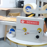 SMFM5002Z A3 Machine à plastifier manuelle double face à chauffage numérique à l'huile, compacte et économique, idéale pour les couvertures de livres, les brochures, les affiches et les menus