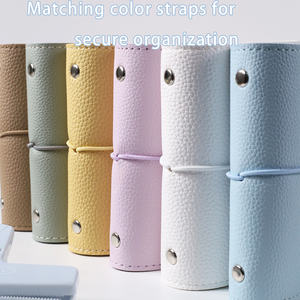 कस्टम ए 5 चमड़े की बिंदर नोटबुक एम 5 ए 7 पोर्टेबल प्लान ए 6 ए 5 डिचेबल जर्नल नोटबुक के लिए लोगो के साथ स्कूल कस्टम नोटबुक - Product Image 5