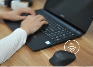 Logitech เมาส์ไร้สาย M275ของแท้สำหรับธุรกิจเมาส์สำนักงานพร้อมตัวรับสัญญาณ USB 2.4G - Product Image 6