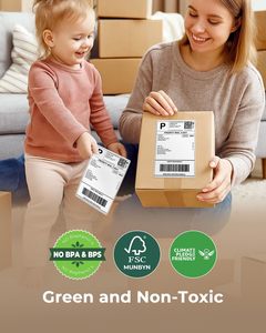 Etiquetas <span class=keywords><strong>de</strong></span> Envío Térmicas Directas MUNBYN 4x6, Grado Comercial, Adhesivo Permanente, Formato Rectangular, Etiquetas <span class=keywords><strong>de</strong></span> Correo - Product Image 6