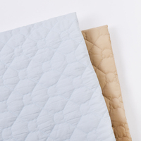 Tissu Pongee 3D à Carreaux 100% Polyester de Haute Qualité, Imperméable et de Poids Moyen, Idéal pour Vestes et Manteaux de Sport d'Extérieur, Auvents et Sacs