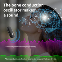 Haut-parleur Bluetooth à conduction osseuse longue durée, dernier modèle, sous l'oreiller, aide au sommeil, intelligent, pour un sommeil apaisant sans carte de connexion